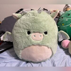 Squishmallows Drew the Mint Green Dragon Plush